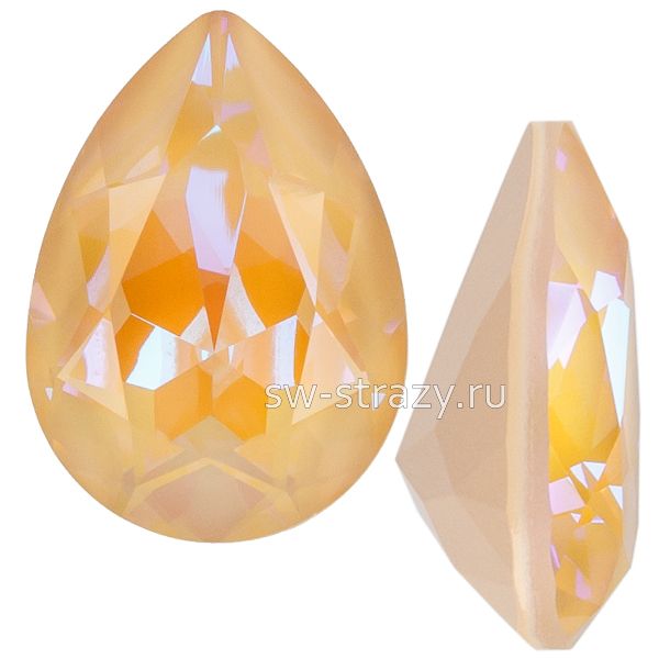 Кристаллы 4320 14x10 mm Crystal Ivory Cream Delite