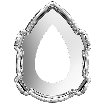 4320/S 8x6 mm 3PH20H White Bronze Plating