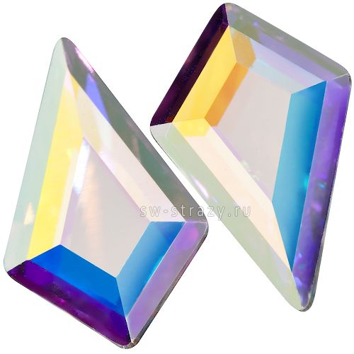Стразы горячей фиксации 2771 8.6x5,6 mm Crystal AB HF