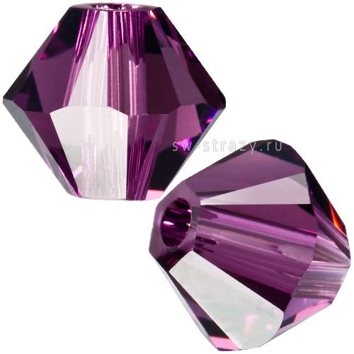Бусины 5328 6 mm Amethyst