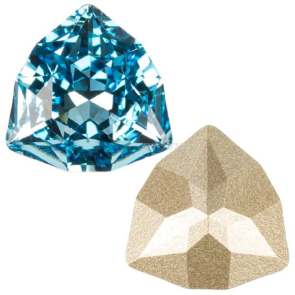 Кристаллы 4706 17 mm Aquamarine