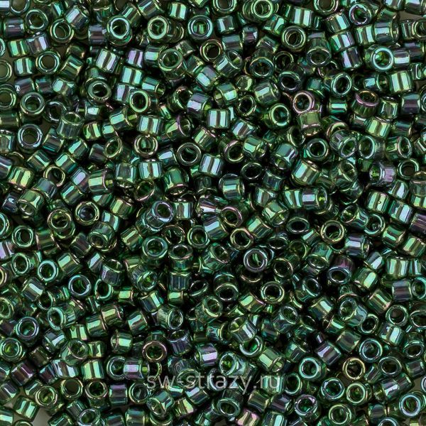 Бисер Treasures 11/0 #0322 Золотой глянец изумруд