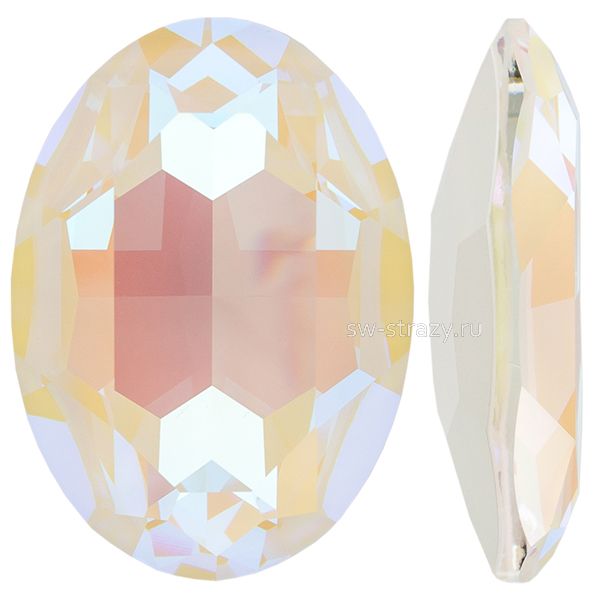 Кристаллы 4127 30x22 mm Crystal Light Grey Delite