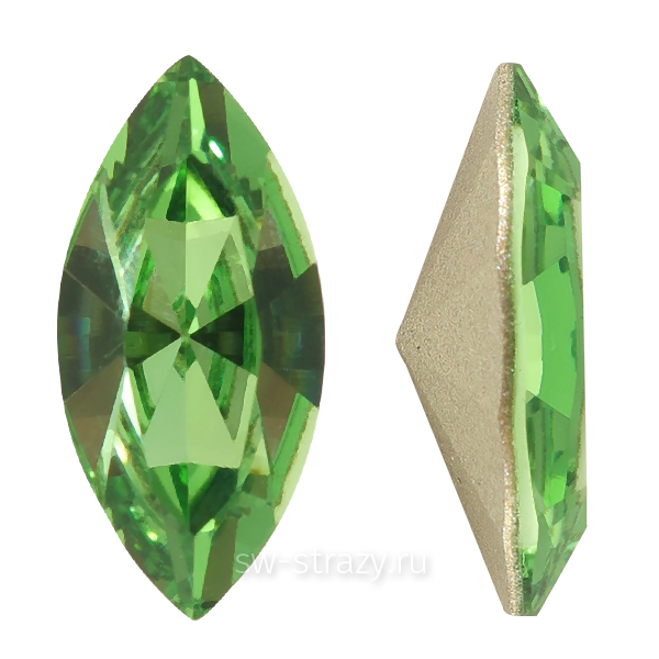 Кристаллы 4228 8x4 mm Peridot