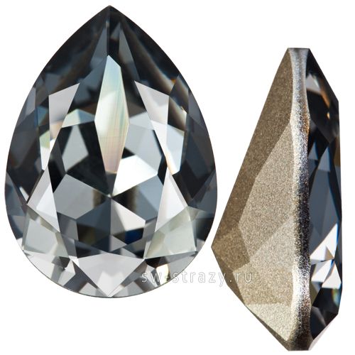 Кристаллы 4320 8x6 mm Crystal Silver Night