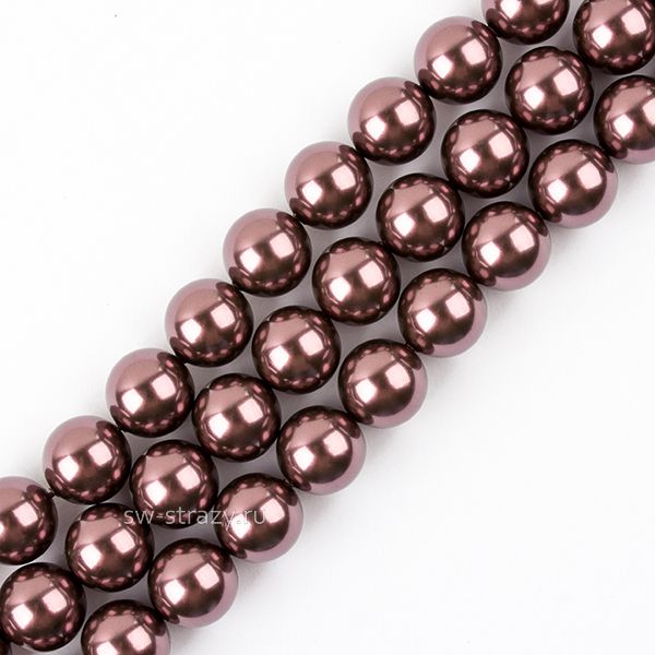 Жемчужины 5810 5 mm Crystal Burgundy Pearl