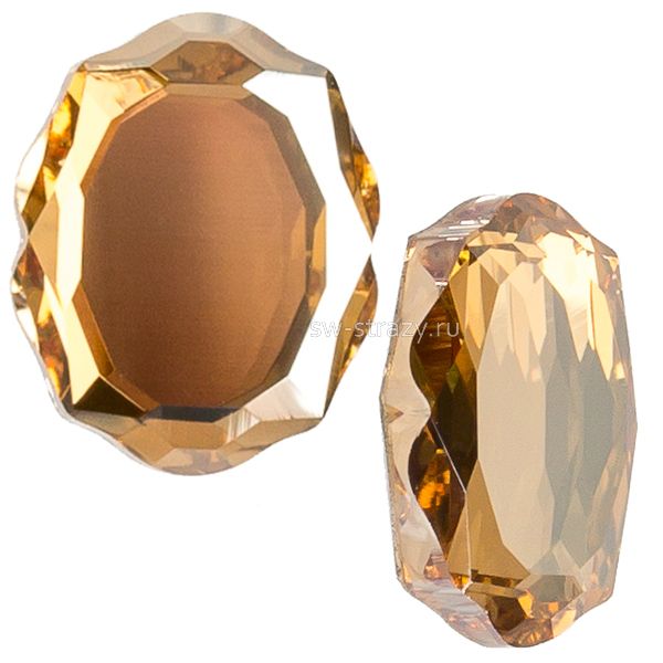 Кристаллы 4142 14x11 mm Crystal Golden Shadow