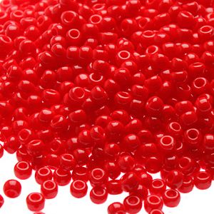 Бисер круглый 11/0 #0045A Непрозрачный, вишня