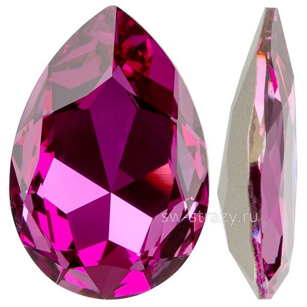 Кристаллы 4327 30x20 mm Dark Rose