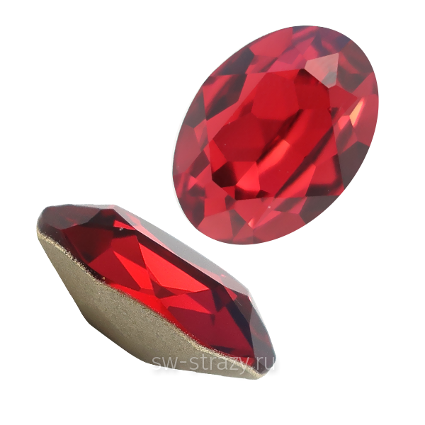 Кристаллы 4120 14x10 mm Scarlet