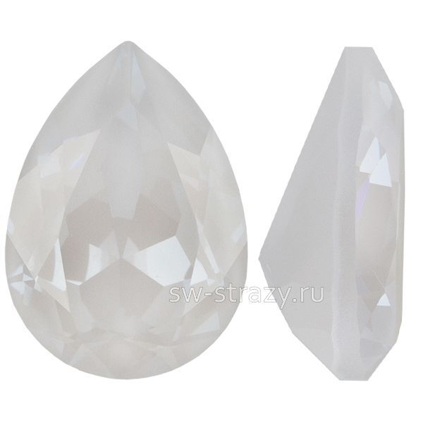 Кристаллы 4320 14x10 mm Crystal Electric White Ignite