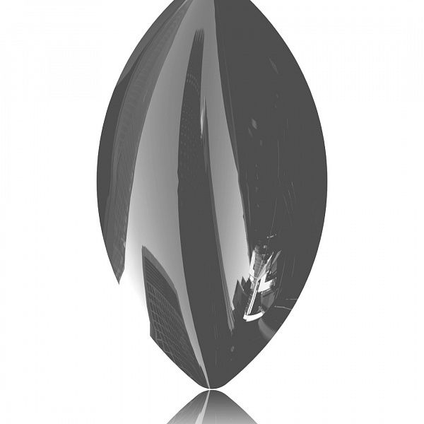 Стразы горячей фиксации 2208/4 6x3,5 mm Jet Hematite HF